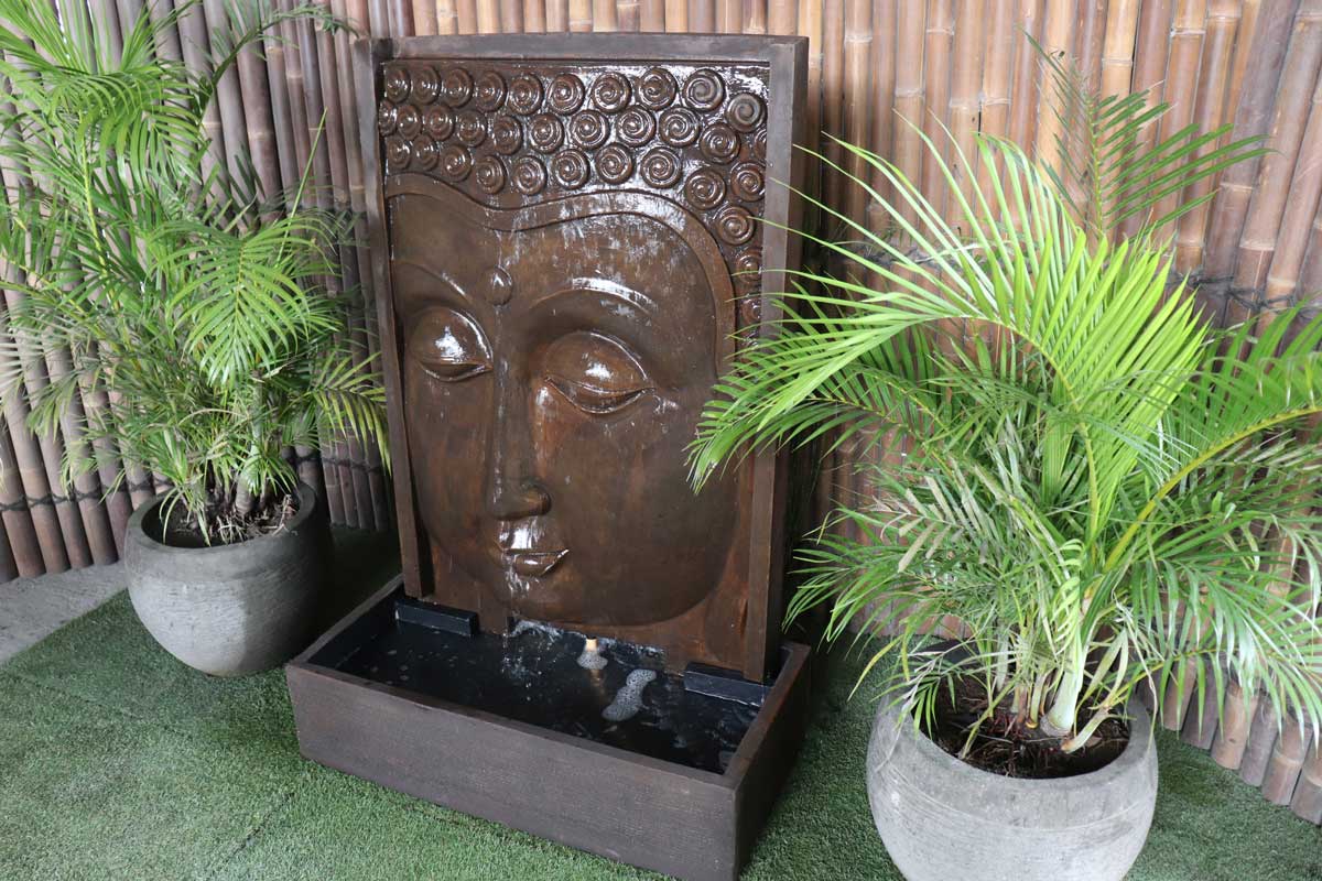 Modern Buddha Face Fountain
